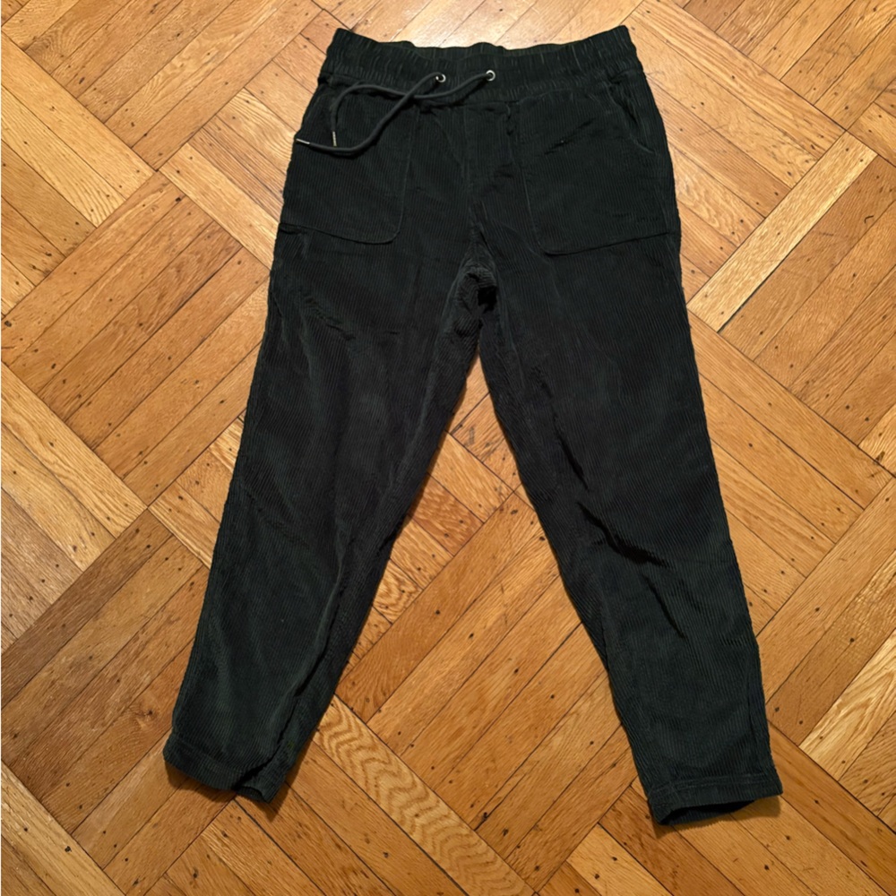 Dark Green Corduroy Pants